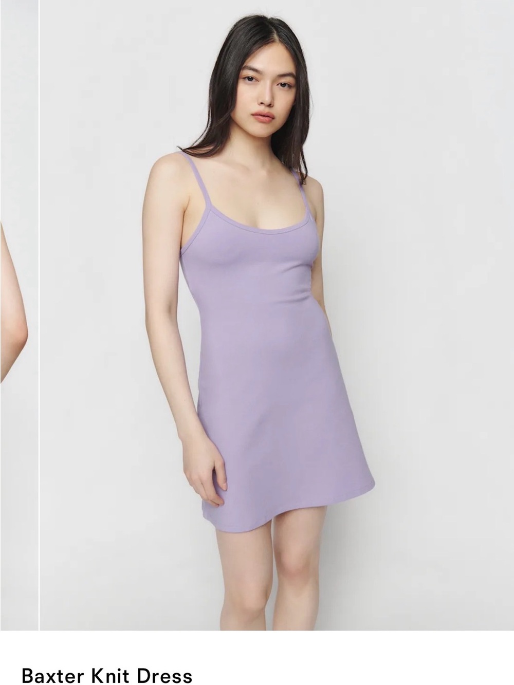 Reformation Baxter Knit Dress Aura - Size XL